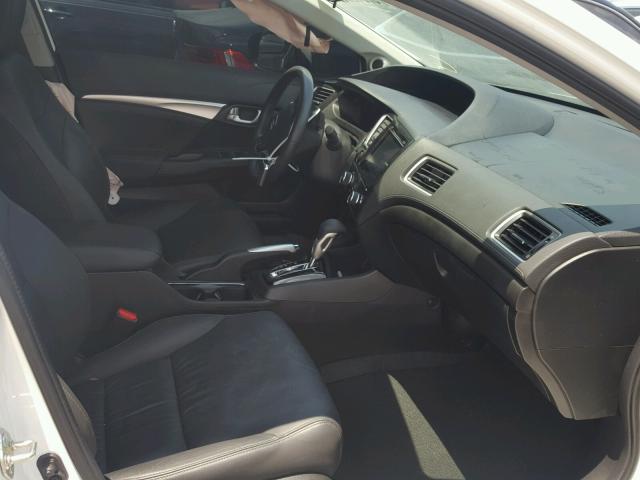 19XFB2F94FE095636 - 2015 HONDA CIVIC EXL 白色 照片 5