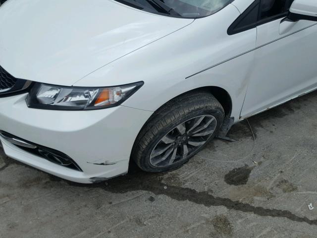 19XFB2F94FE095636 - 2015 HONDA CIVIC EXL 白色 照片 9