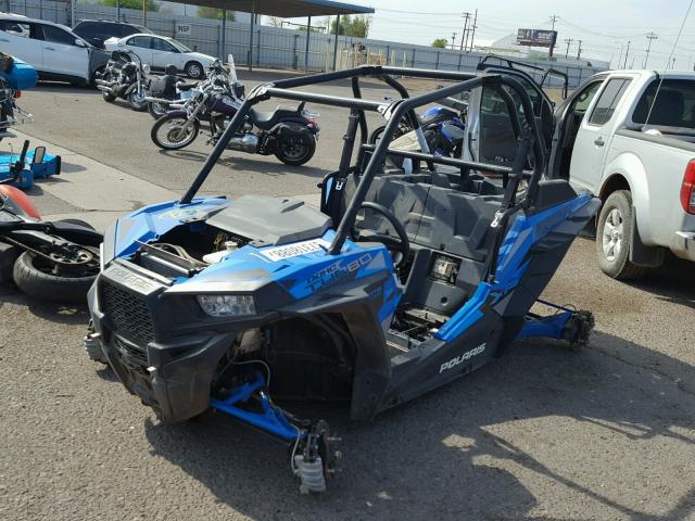 3NSVDE926GF455229 - 2016 POLARIS RZR XP TUR BLUE photo 2