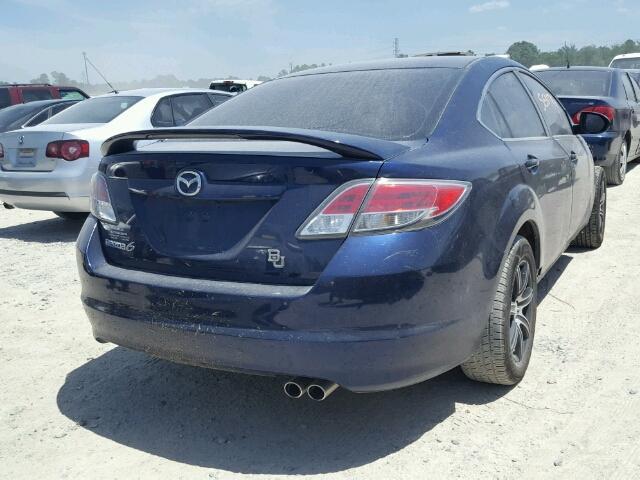 1YVHZ8BH8A5M45028 - 2010 MAZDA 6 I BLUE photo 4