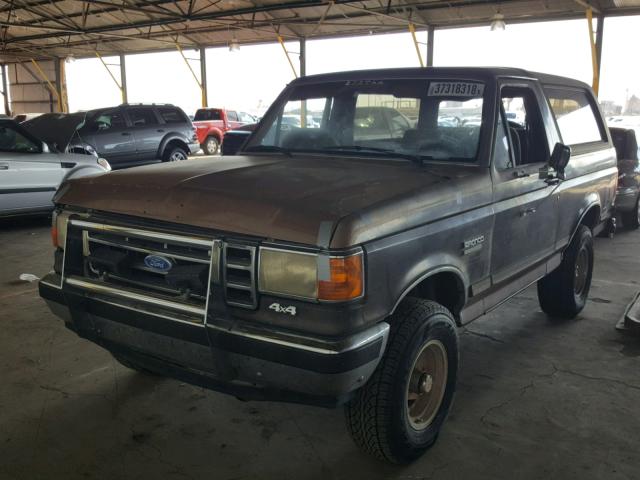 1FMEU15H3LLA31031 - 1990 FORD BRONCO U10 BROWN photo 2