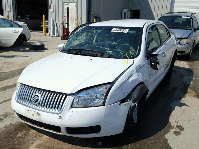 3MEHM08187R651342 - 2007 MERCURY MILAN PREM WHITE photo 2