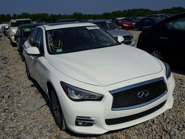 JN1EV7AP7HM735349 - 2017 INFINITI Q50 PREMIU WHITE photo 1