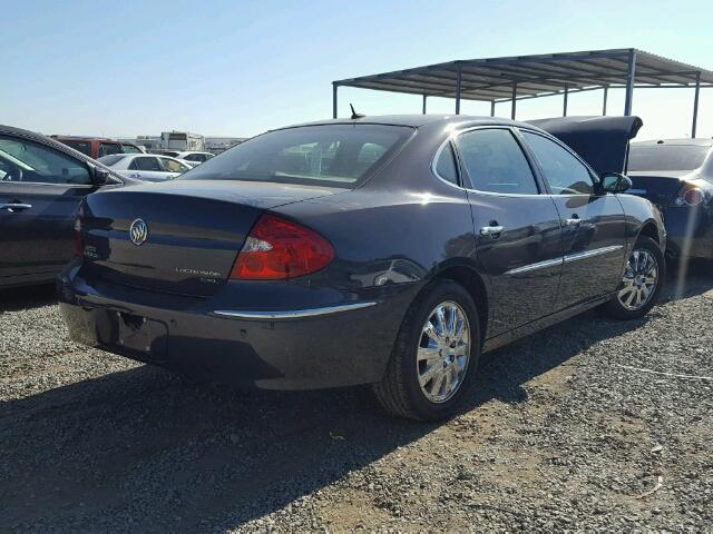 2G4WD582881152556 - 2008 BUICK LACROSSE C GRAY photo 4