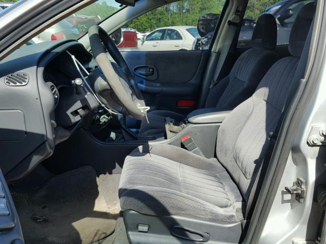 1G2WK52J91F182369 - 2001 PONTIAC GRAND PRIX SILVER photo 5