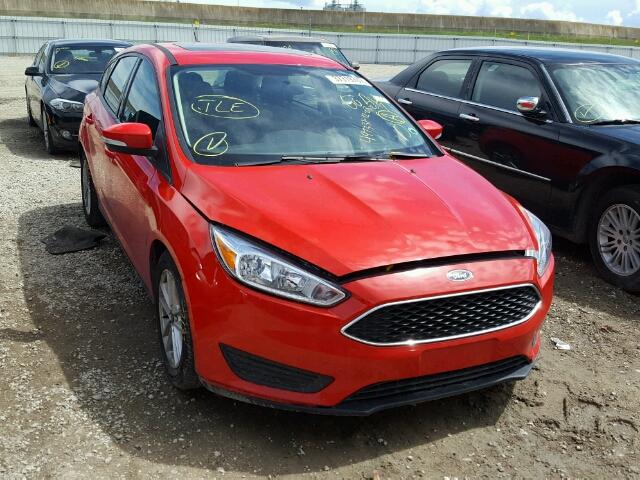 1FADP3K2XGL364440 - 2016 FORD FOCUS RED photo 1