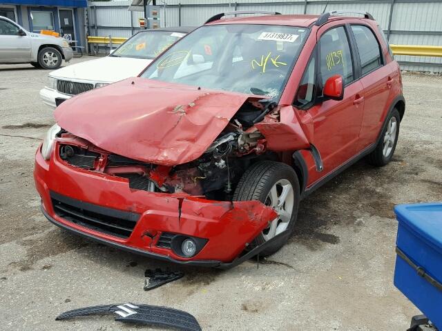 JS2YB417295100834 - 2009 SUZUKI SX4 TOURIN RED photo 2