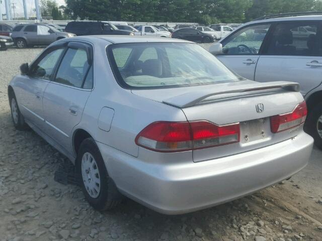 1HGCF86631A110253 - 2001 HONDA ACCORD VAL GRAY photo 3