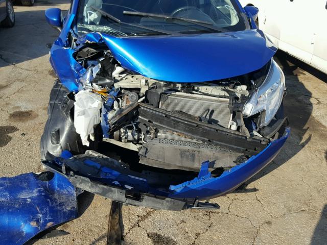 3N1CE2CP8FL400602 - 2015 NISSAN VERSA NOTE BLUE photo 7