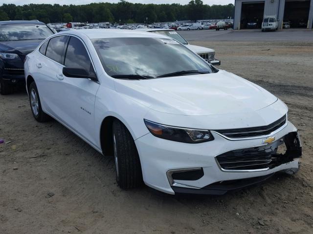 1G1ZB5ST0HF143151 - 2017 CHEVROLET MALIBU LS WHITE photo 1