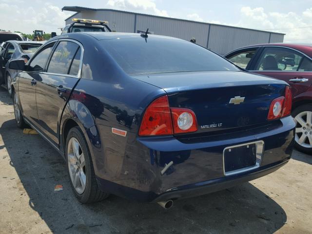 1G1ZC5EB5A4151103 - 2010 CHEVROLET MALIBU 1LT 蓝色 照片 3