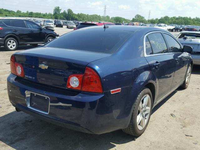 1G1ZC5EB5A4151103 - 2010 CHEVROLET MALIBU 1LT 蓝色 照片 4