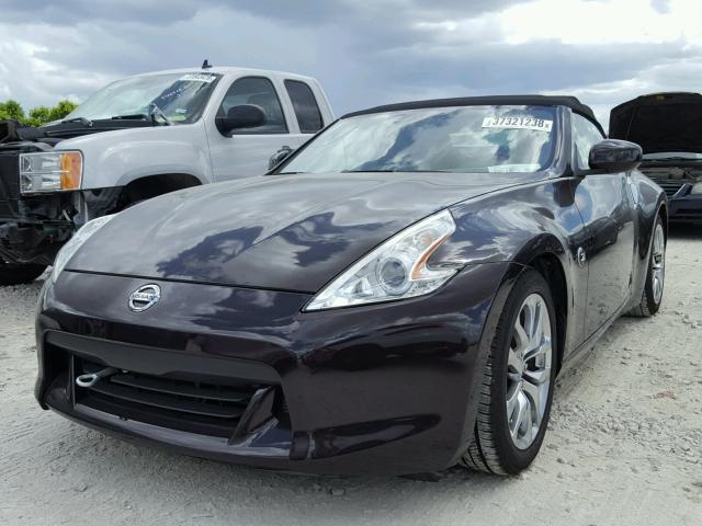 JN1AZ4FH0AM302402 - 2010 NISSAN 370Z PURPLE photo 2