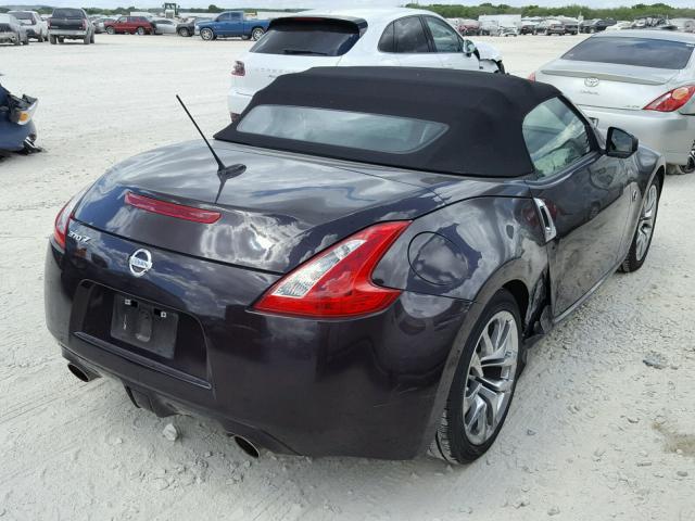 JN1AZ4FH0AM302402 - 2010 NISSAN 370Z PURPLE photo 4