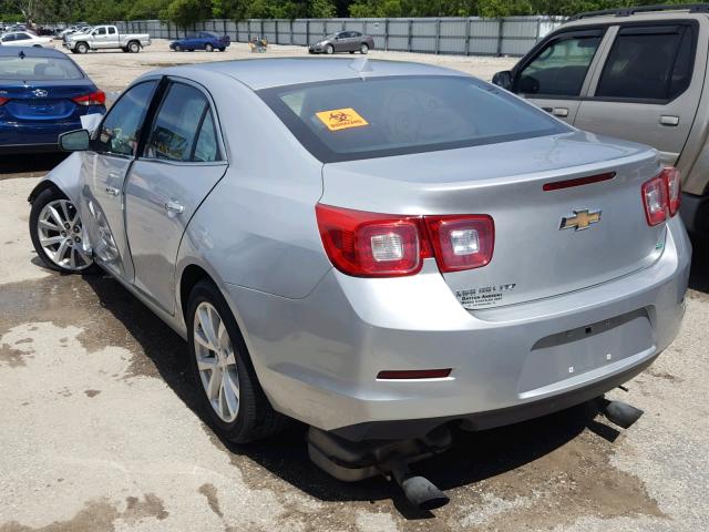 1G11H5SL2EF209559 - 2014 CHEVROLET MALIBU LTZ ვერცხლისფერი ფოტო 3