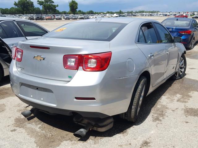 1G11H5SL2EF209559 - 2014 CHEVROLET MALIBU LTZ ვერცხლისფერი ფოტო 4