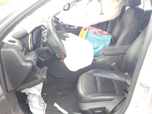 1G11H5SL2EF209559 - 2014 CHEVROLET MALIBU LTZ ვერცხლისფერი ფოტო 5