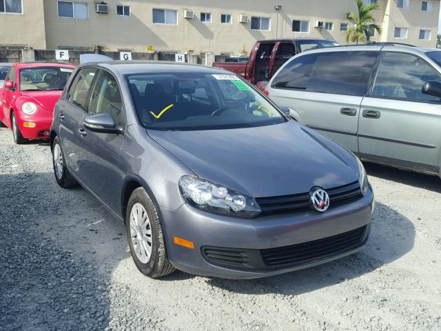 WVWDB7AJ8DW091386 - 2013 VOLKSWAGEN GOLF SILVER photo 1