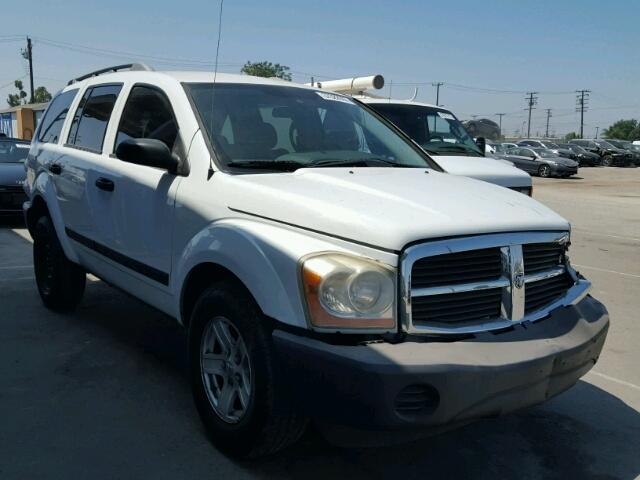 1D4HD38KX6F115888 - 2006 DODGE DURANGO WHITE photo 1