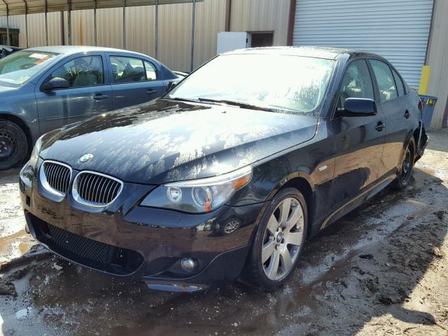 WBANF73517CU25947 - 2007 BMW 530 XI BLACK photo 2