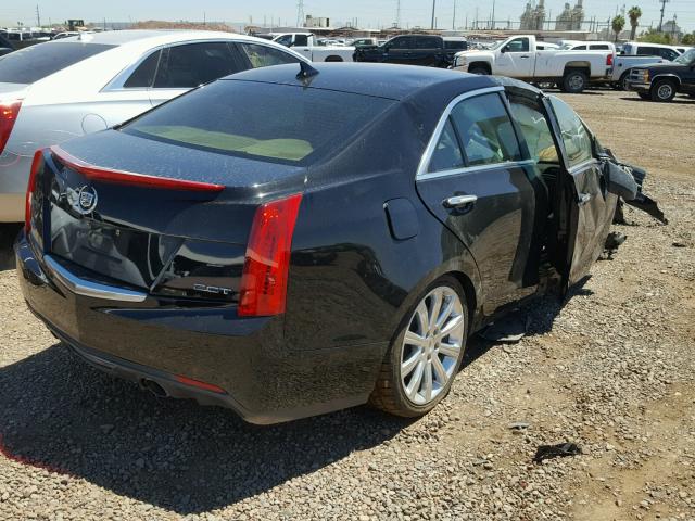 1G6AF5SX3D0124444 - 2013 CADILLAC ATS PREMIU BLACK photo 4