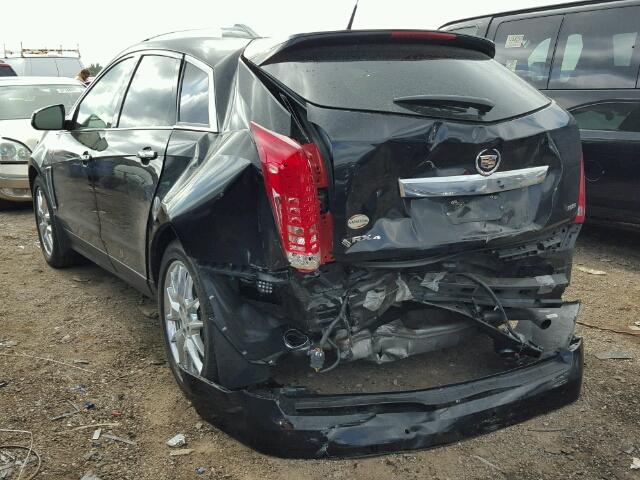 3GYFNGE33ES533543 - 2014 CADILLAC SRX PREMIU BLACK photo 3