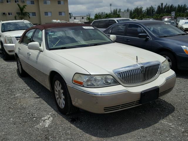 1LNHM81V46Y634921 - 2006 LINCOLN TOWN CAR S CREAM photo 1