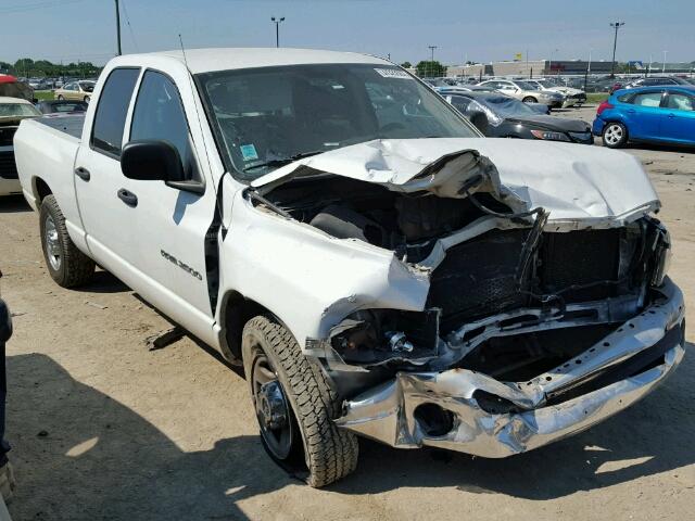 3D7KA28D03G762856 - 2003 DODGE RAM 2500 WHITE photo 1