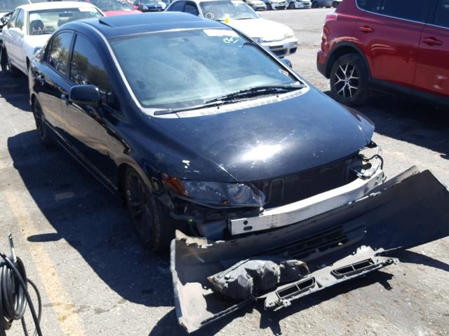 2HGFA55577H704020 - 2007 HONDA CIVIC SI BLACK photo 1