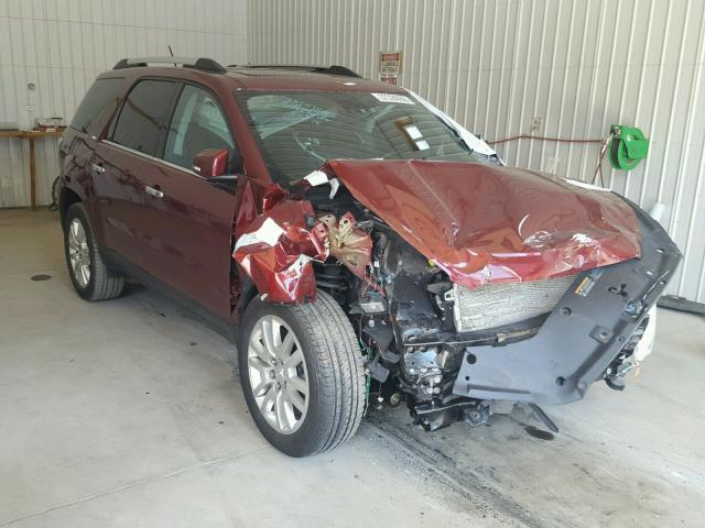 1GKKVRKD9FJ381577 - 2015 GMC ACADIA SLT წითელი ფოტო 1