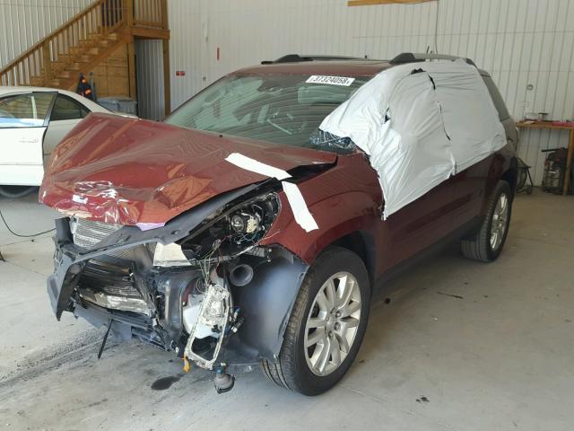 1GKKVRKD9FJ381577 - 2015 GMC ACADIA SLT წითელი ფოტო 2