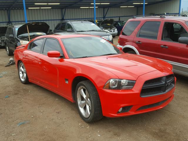 2C3CDXCT8EH115808 - 2014 DODGE CHARGER R/ RED photo 1