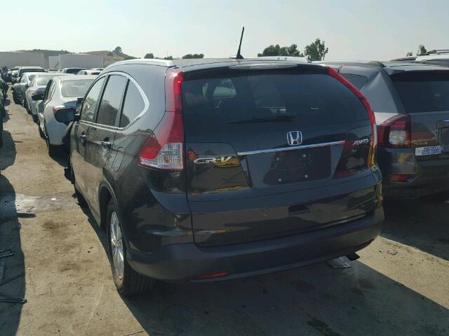 5J6RM4H74DL010324 - 2013 HONDA CR-V EX-L BROWN photo 3