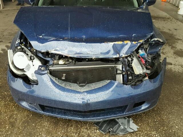 JH4DC54853C002592 - 2003 ACURA RSX BLUE photo 7