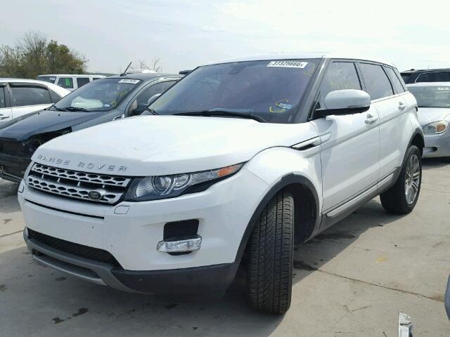 SALVV2BG0DH747076 - 2013 LAND ROVER RANGE ROVE WHITE photo 2