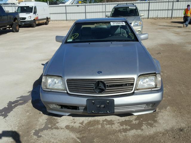 WDBFA67E5SF116451 - 1995 MERCEDES-BENZ SL 500 GRAY photo 9