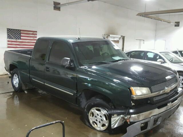 1GCEK19T13E231306 - 2003 CHEVROLET SILVERADO GREEN photo 1