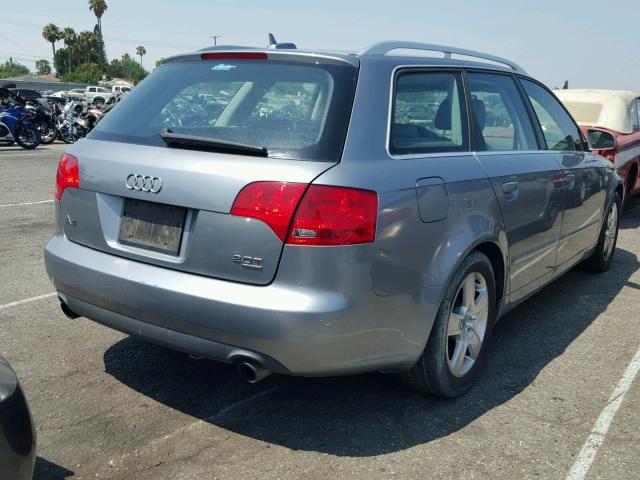 WAUKF78E56A296780 - 2006 AUDI A4 2.0T AV SILVER photo 4