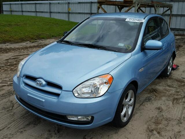 KMHCN3AC3BU199660 - 2011 HYUNDAI ACCENT SE BLUE photo 2