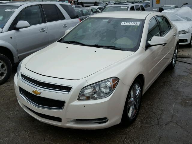 1G1ZC5E09CF326572 - 2012 CHEVROLET MALIBU 1LT 奶油色 照片 2