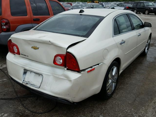 1G1ZC5E09CF326572 - 2012 CHEVROLET MALIBU 1LT 奶油色 照片 4