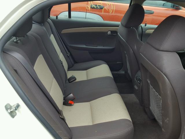 1G1ZC5E09CF326572 - 2012 CHEVROLET MALIBU 1LT 奶油色 照片 6