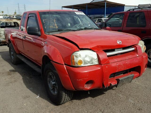 1N6ED26T93C404227 - 2003 NISSAN FRONTIER K RED photo 1