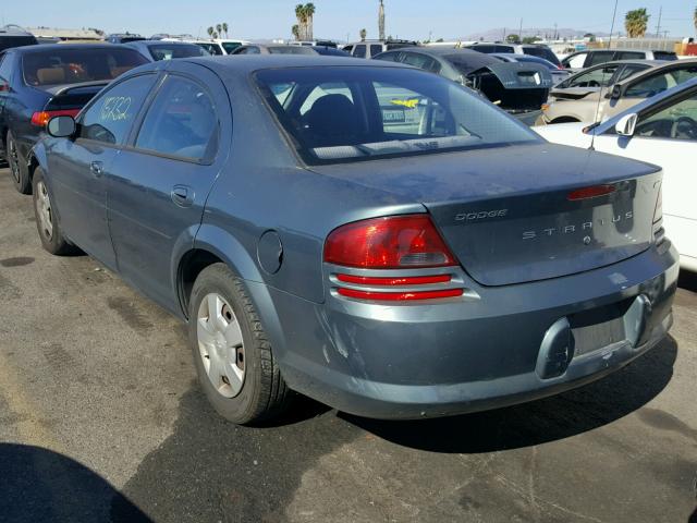 1B3EL46X66N221642 - 2006 DODGE STRATUS SX GRAY photo 3