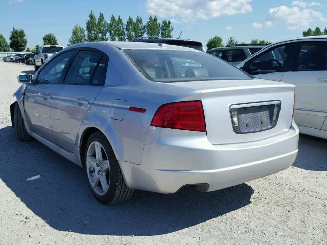 19UUA66215A061726 - 2005 ACURA TL SILVER photo 3