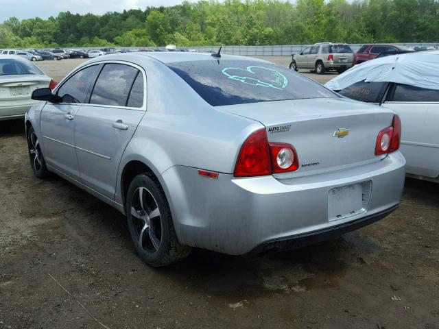 1G1ZB5E11BF220921 - 2011 CHEVROLET MALIBU LS Gümüş foto 3