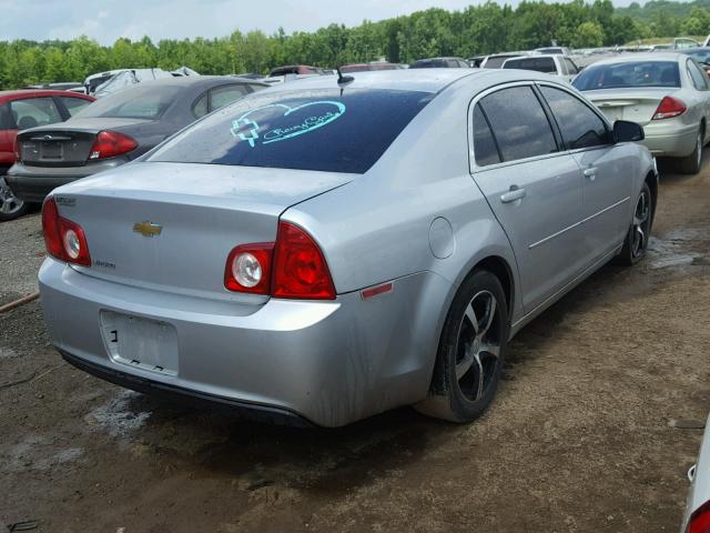 1G1ZB5E11BF220921 - 2011 CHEVROLET MALIBU LS Gümüş foto 4