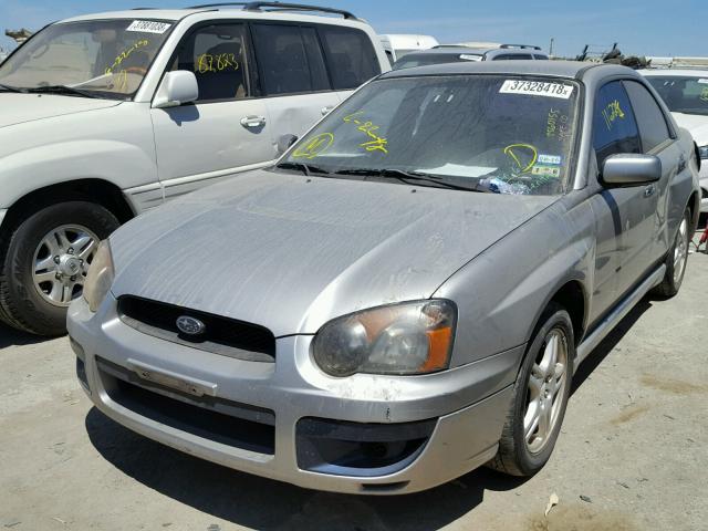 JF1GD66525G523002 - 2005 SUBARU IMPREZA RS SILVER photo 2