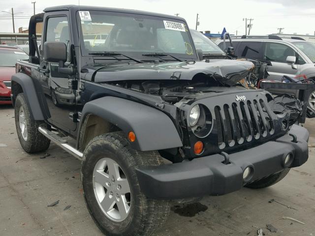 1C4AJWAG7CL206418 - 2012 JEEP WRANGLER S BLACK photo 1