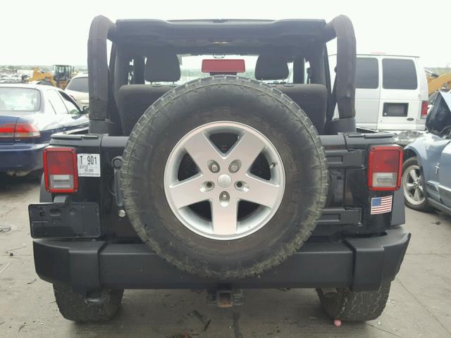 1C4AJWAG7CL206418 - 2012 JEEP WRANGLER S BLACK photo 9